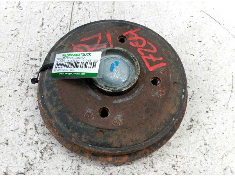 Recambio de tambor freno trasero para peugeot 205 berlina referencia OEM IAM   