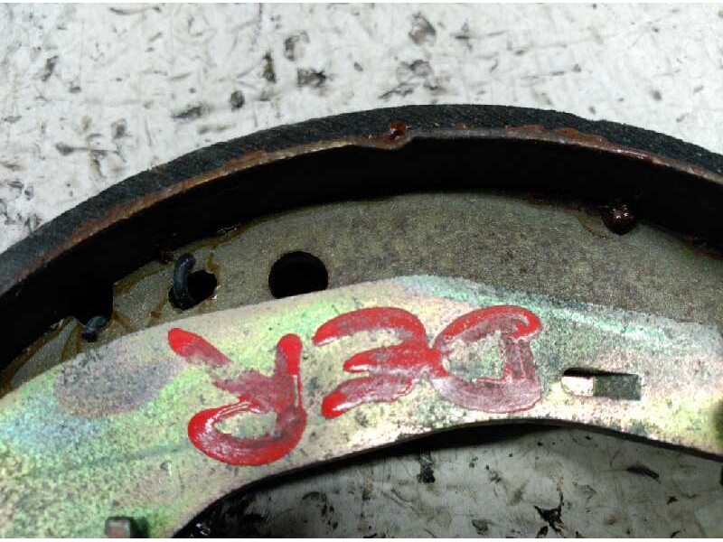 Recambio de zapatas de freno traseras para peugeot 205 berlina referencia OEM IAM   