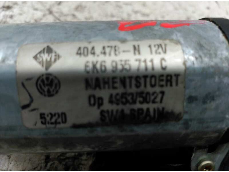 Recambio de motor limpia trasero para seat ibiza (6k1) sport referencia OEM IAM 6K6955711C  