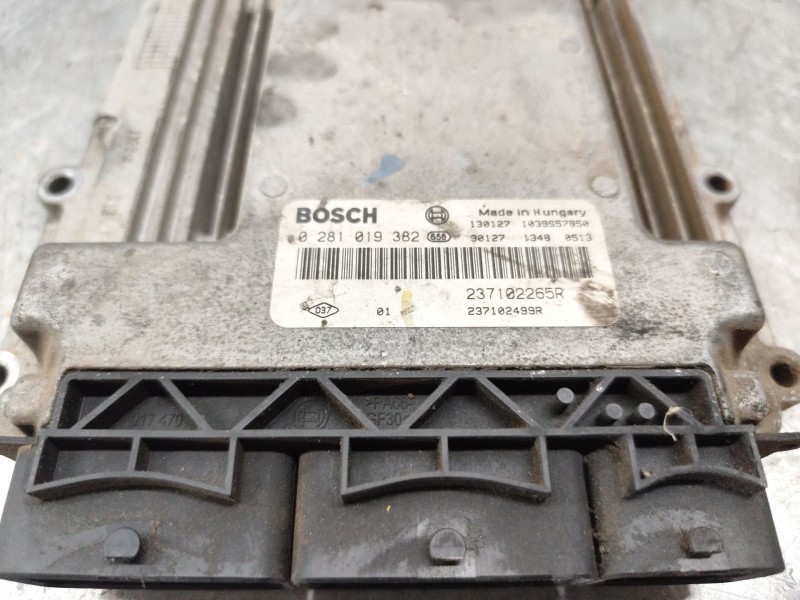 Recambio de centralita motor uce para renault master kofferaufbau l3h1 3,5t referencia OEM IAM 0281019382  237102265R