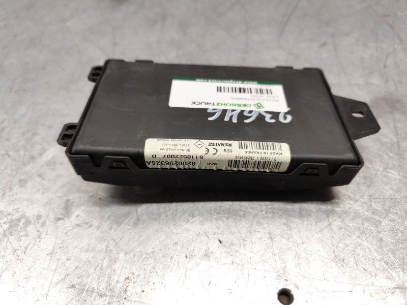Recambio de modulo electronico para dacia logan ambiance referencia OEM IAM 8200296328A  
