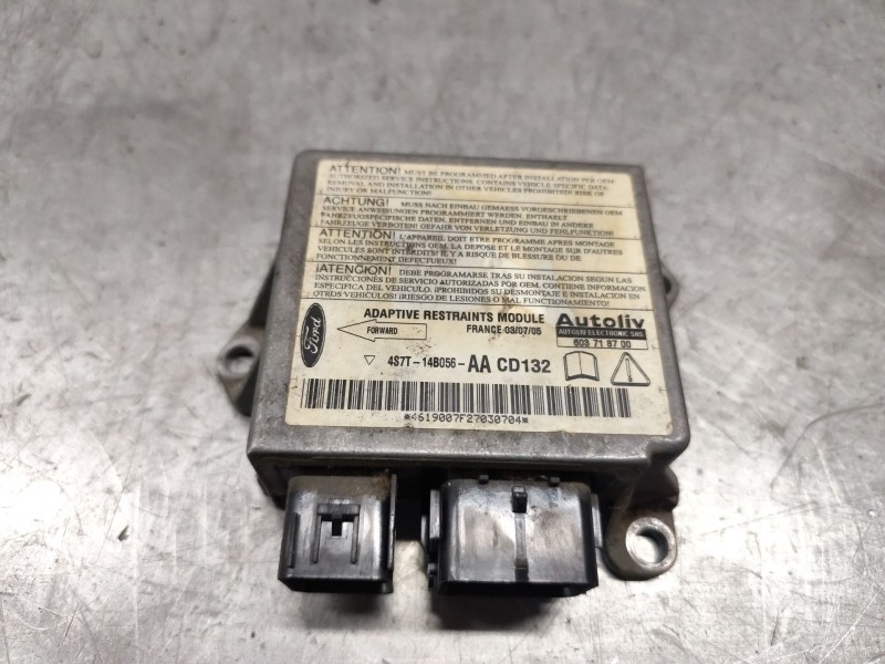 Recambio de centralita airbag para ford mondeo berlina (ge) ambiente (06.2003) (d) referencia OEM IAM 4S7T14B056AA  