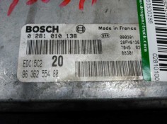 Recambio de centralita motor uce para citroen berlingo 2.0 hdi cat (rhy / dw10td) referencia OEM IAM 0281010038 9636255480 BOSCH 2
