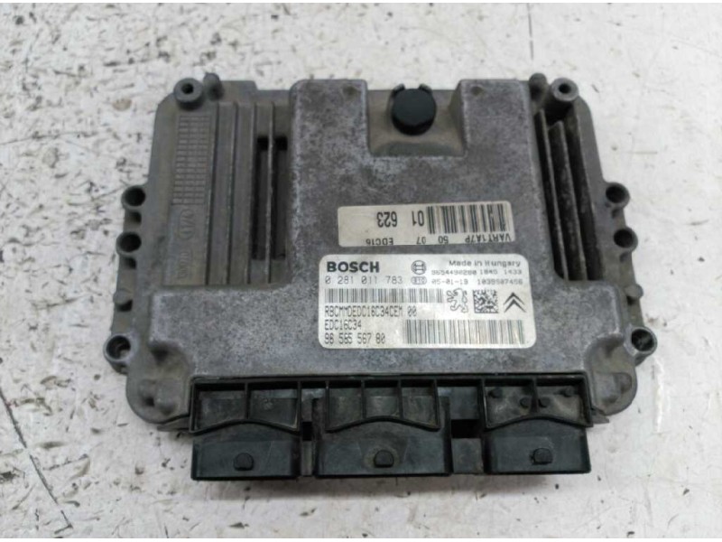 Recambio de centralita motor uce para peugeot 206 berlina e-music referencia OEM IAM  9658556780 