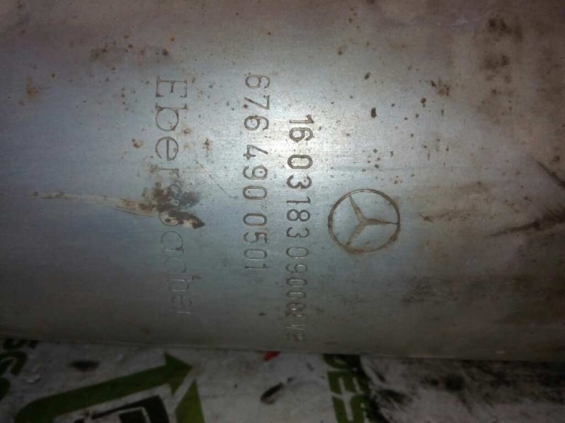 Recambio de silenciador trasero para mercedes trucks lk/ln2 1120 (201-211cv) referencia OEM IAM 1603183090001V98 6764900501 