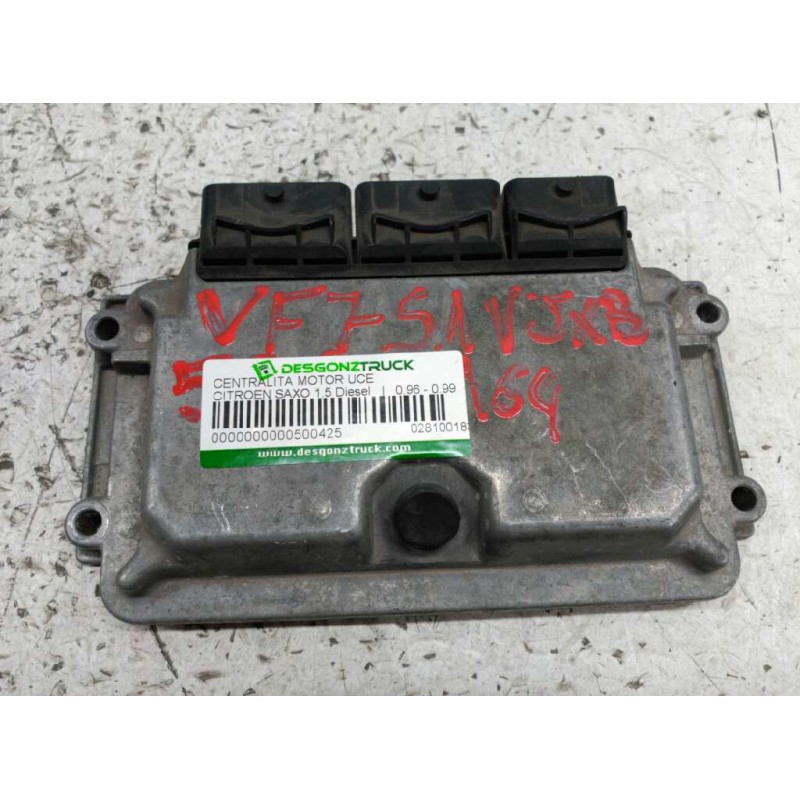 Recambio de centralita motor uce para citroen saxo 1.5 diesel referencia OEM IAM 0281001839 9630059880 BOSCH