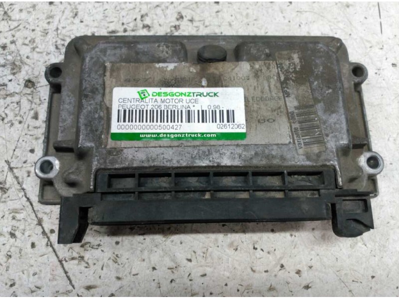 Recambio de centralita motor uce para peugeot 206 berlina referencia OEM IAM 0261206216 9632693980 BOSCH