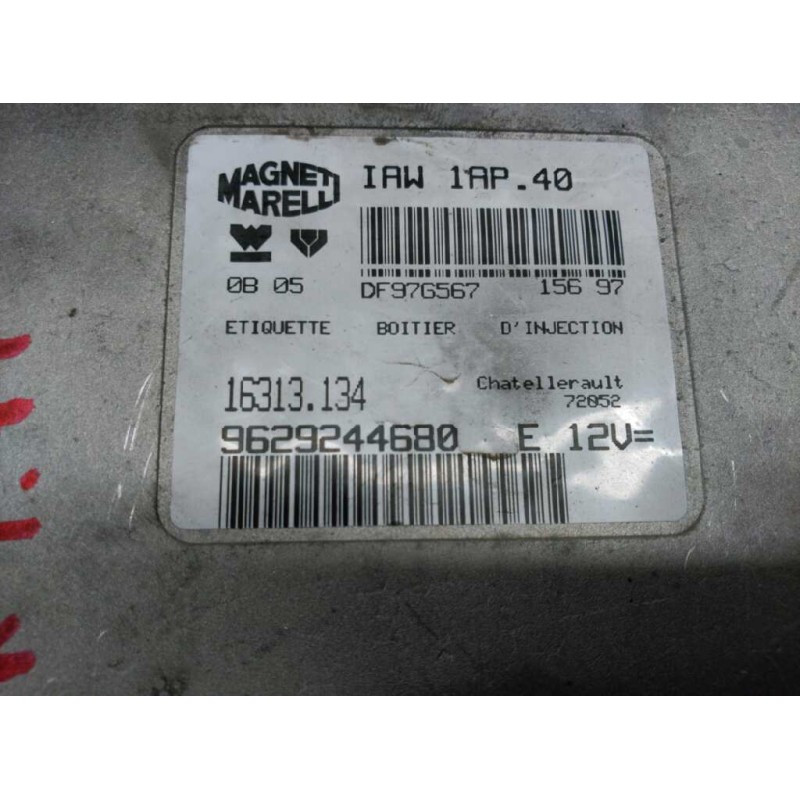 Recambio de centralita motor uce para citroen zx 1,4 armonia referencia OEM IAM 9629244680 IAW1AP40 MAGNETI MARELLI