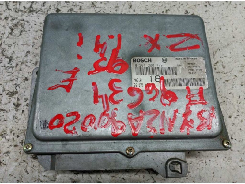 Recambio de centralita motor uce para citroen zx 1.4 referencia OEM IAM 9617149980 0261200779 