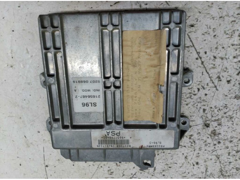 Recambio de centralita motor uce para peugeot 406 berlina (s1/s2) 1.8 cat referencia OEM IAM   