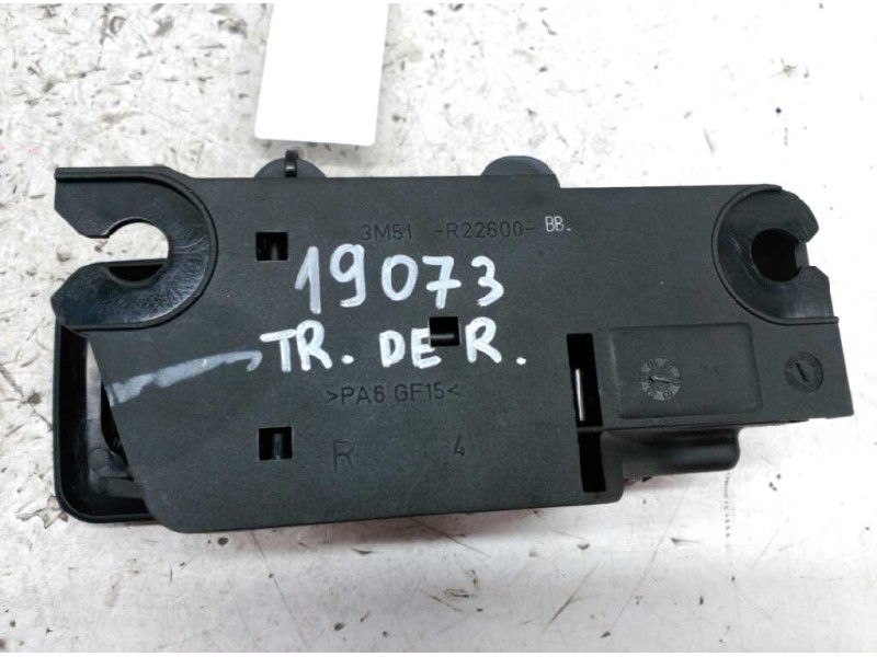 Recambio de maneta interior trasera derecha para ford focus berlina (cap) ambiente (d) referencia OEM IAM 3M51R22600  