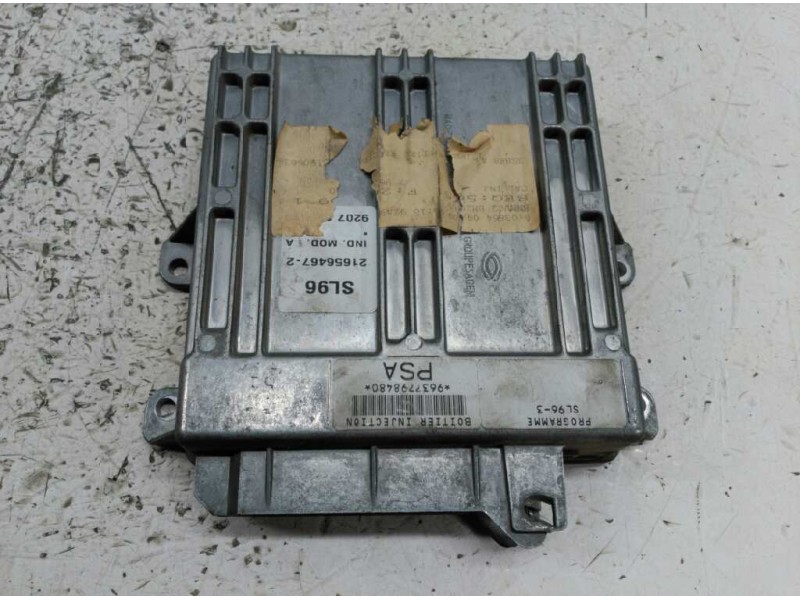 Recambio de centralita motor uce para peugeot 406 berlina (s1/s2) referencia OEM IAM 9637798480 PSA 