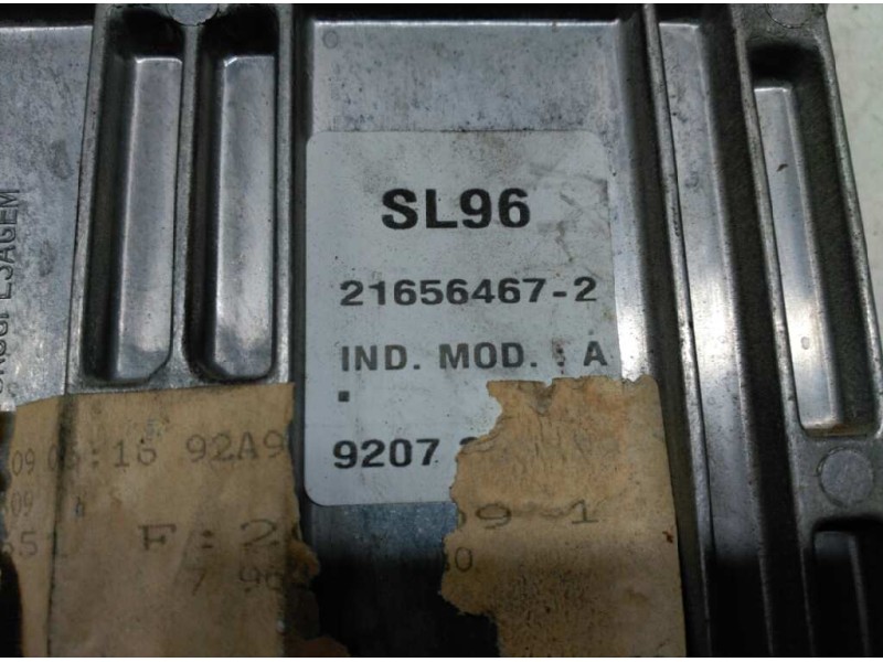 Recambio de centralita motor uce para peugeot 406 berlina (s1/s2) referencia OEM IAM 9637798480 PSA 