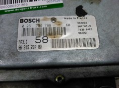 Recambio de centralita motor uce para citroen saxo 1.1 referencia OEM IAM 9631528780 0261284788 BOSCH 2