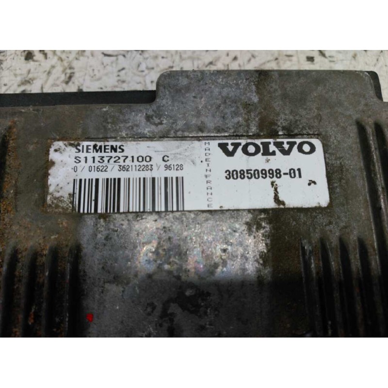 Recambio de centralita motor uce para volvo s40 berlina 1.9 diesel referencia OEM IAM 30850998 S113727100 SIEMENS