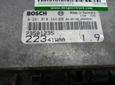 Recambio de centralita motor uce para fiat doblo (119) 1.9 jtd cat referencia OEM IAM 73501235 0281010344 BOSCH 2