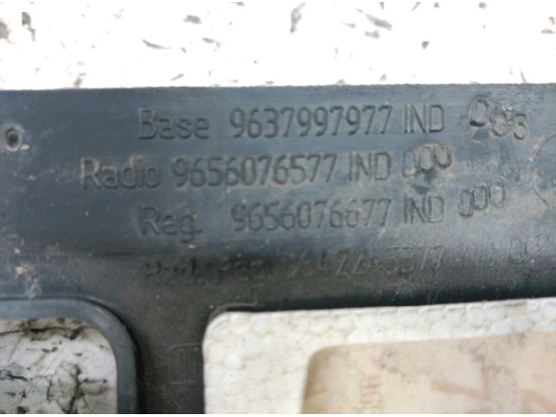 Recambio de guarnecidos volante para citroen c2 furio referencia OEM IAM 9637997977 INFERIOR 