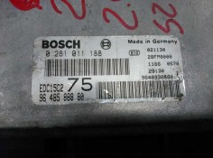 Recambio de centralita motor uce para peugeot 206 berlina play station 2 referencia OEM IAM 0281011188 9648588880  2