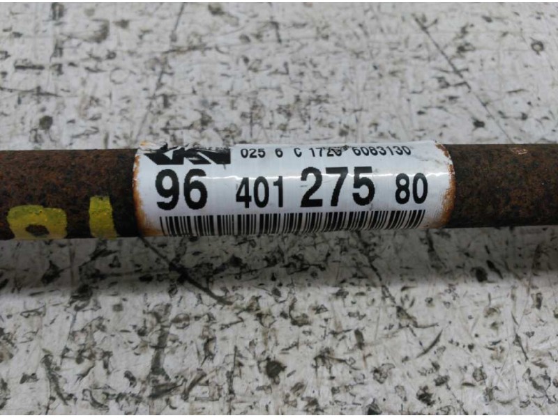 Recambio de transmision delantera izquierda para citroen c2 furio referencia OEM IAM 9640127580  