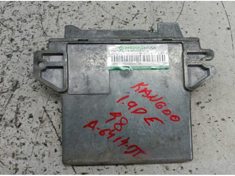 Recambio de centralita motor uce para renault kangoo (f/kc0) referencia OEM IAM 7700868300 80760F 7700111207