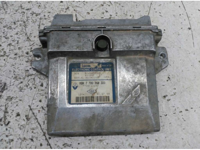 Recambio de centralita motor uce para renault kangoo (f/kc0) referencia OEM IAM 7700868300 80760F 7700111207