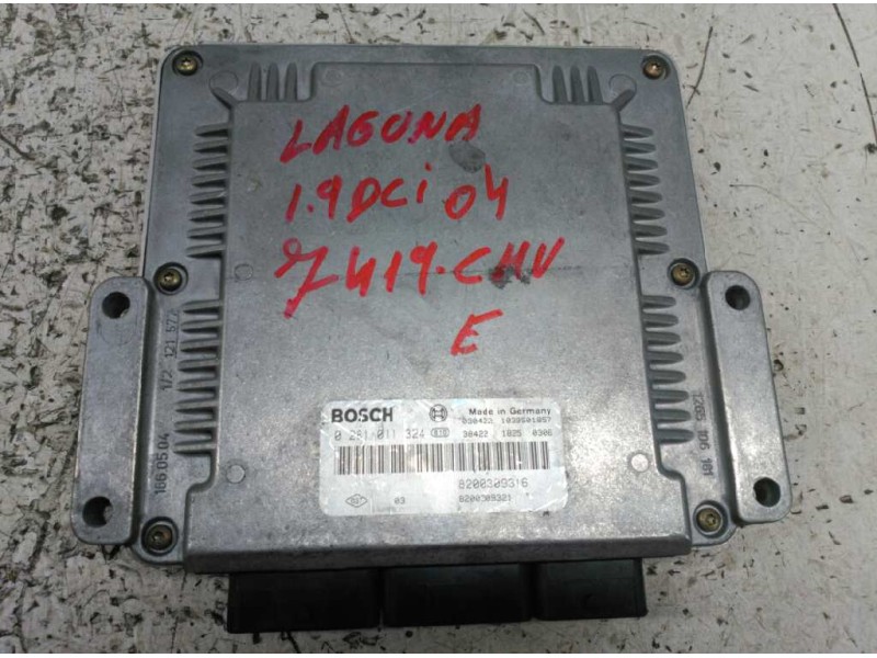 Recambio de centralita motor uce para renault laguna ii (bg0) authentique referencia OEM IAM 8200309316 8200309321 281011324