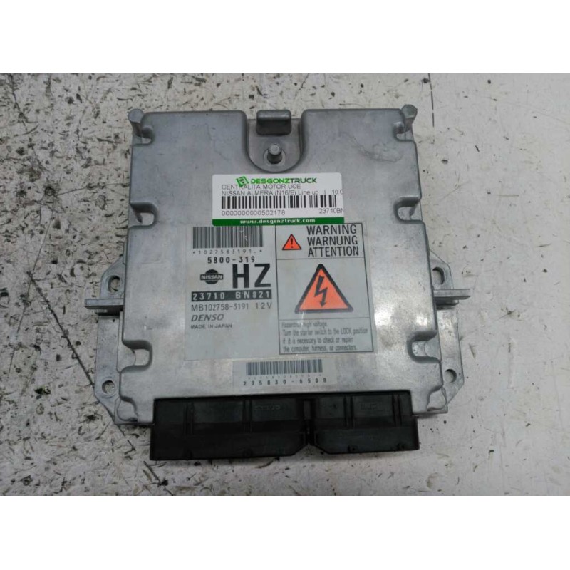 Recambio de centralita motor uce para nissan almera (n16/e) line up referencia OEM IAM 23710BN821 1027583191 5800319