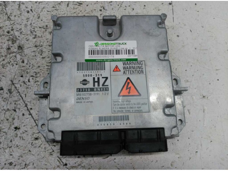 Recambio de centralita motor uce para nissan almera (n16/e) line up referencia OEM IAM 23710BN821 1027583191 5800319
