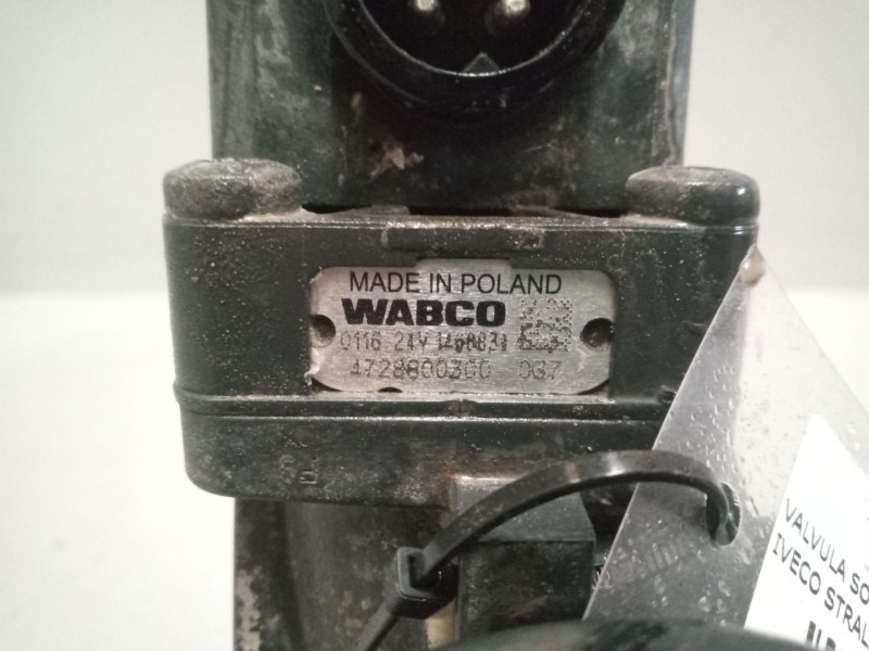 Recambio de valvula solenoide para iveco stralis (as) 11.1 diesel referencia OEM IAM 4728800300  472880