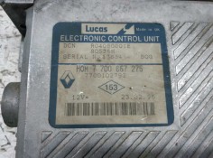 Recambio de centralita motor uce para renault megane i berlina hatchback (ba0) 1.9 turbodiesel referencia OEM IAM 7700867275 805 2