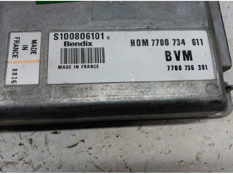 Recambio de centralita motor uce para renault 25 (b29) 2.0 referencia OEM IAM 7700734611 S100806101 