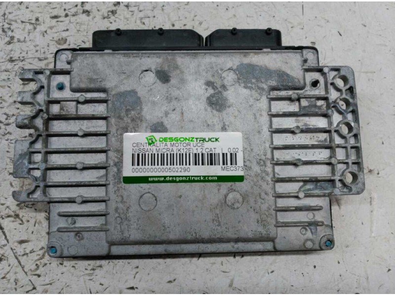 Recambio de centralita motor uce para nissan micra (k12e) 1.2 cat referencia OEM IAM MEC37300H37211  