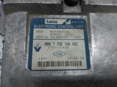 Recambio de centralita motor uce para renault trafic (desde 5.89) referencia OEM IAM 7700106482 80830D 7700110128 2