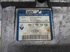 Recambio de centralita motor uce para renault clio ii fase i (b/cbo) 1.9 diesel referencia OEM IAM 7700104956 80761H 7700111205 2