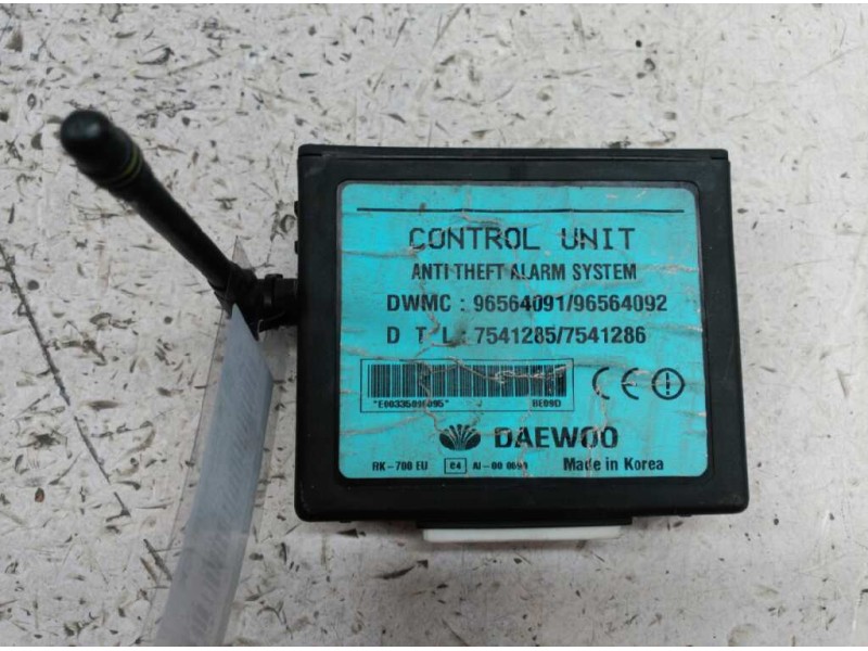 Recambio de modulo electronico para daewoo matiz cd referencia OEM IAM 96564091 96564092 