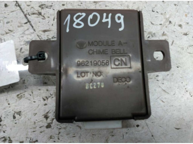 Recambio de modulo electronico para daewoo matiz cd referencia OEM IAM 96219056  