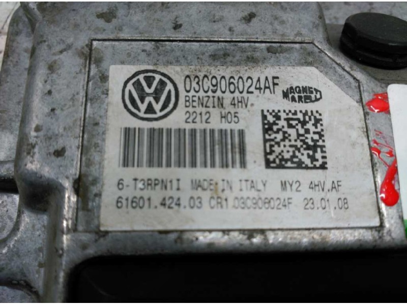 Recambio de centralita motor uce para seat ibiza (6l1) 1.4 16v referencia OEM IAM 03C906024AF  