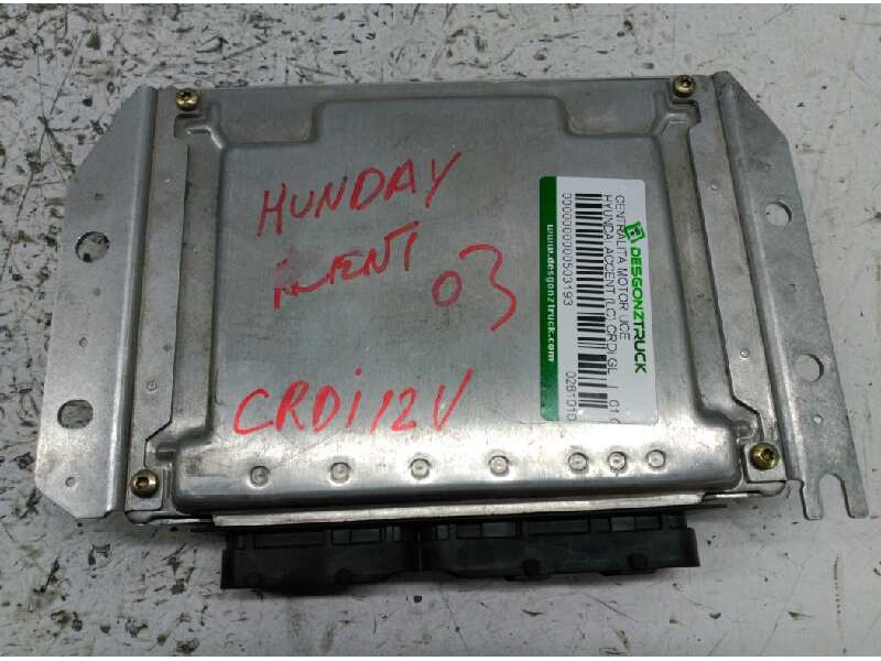 Recambio de centralita motor uce para hyundai accent (lc) crdi gl referencia OEM IAM 0281010619 3910127511 