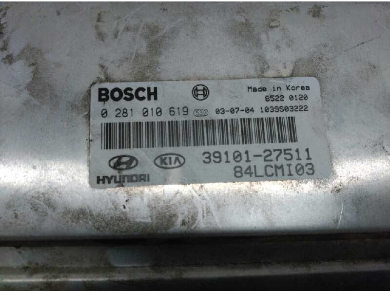Recambio de centralita motor uce para hyundai accent (lc) crdi gl referencia OEM IAM 0281010619 3910127511 