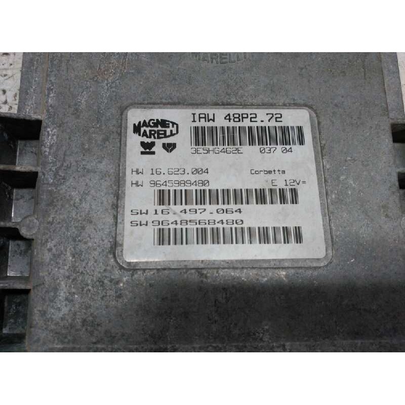 Recambio de centralita motor uce para citroen c3 1.1 cool referencia OEM IAM IAW48P272 9645989480 9648568480