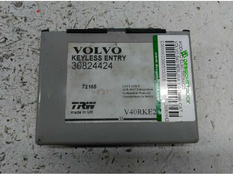 Recambio de modulo electronico para volvo s40 berlina 1.9 diesel cat referencia OEM IAM 30824424  