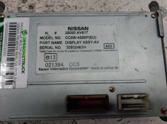 Recambio de pantalla multifuncion para nissan primera berlina (p12) acenta referencia OEM IAM 30932463H 28090AV617  2