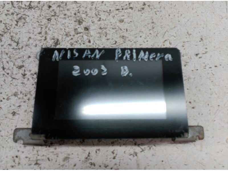 Recambio de pantalla multifuncion para nissan primera berlina (p12) acenta referencia OEM IAM 30932463H 28090AV617 