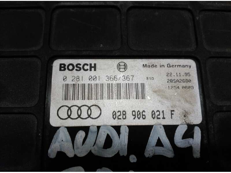 Recambio de centralita motor uce para volkswagen golf iii berlina (1h1) cl referencia OEM IAM 028906021 0281001366367 