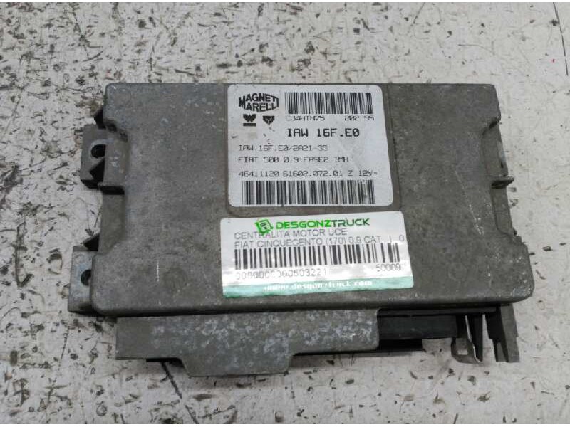 Recambio de centralita motor uce para fiat cinquecento (170) 0.9 cat referencia OEM IAM 50009 4641112061602 20295