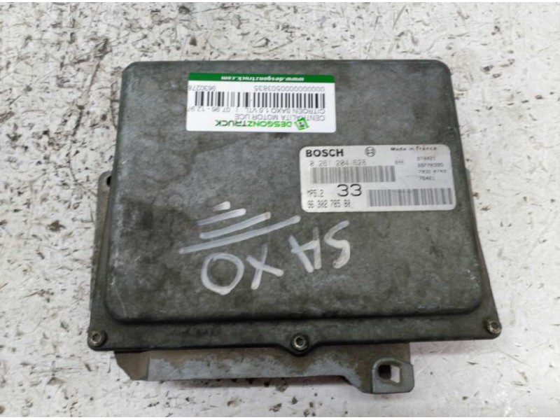 Recambio de centralita motor uce para citroen saxo 1.6 vtl referencia OEM IAM 9630278580 0261204628 