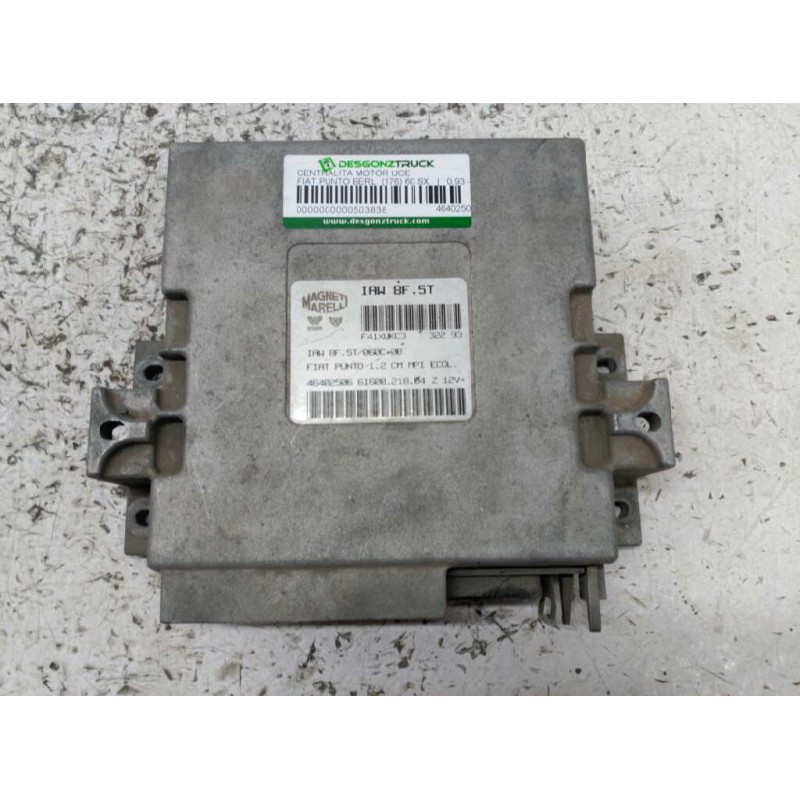 Recambio de centralita motor uce para fiat punto berl. (176) 60 sx referencia OEM IAM 46402506 F41XUKC3 BF5T060C08