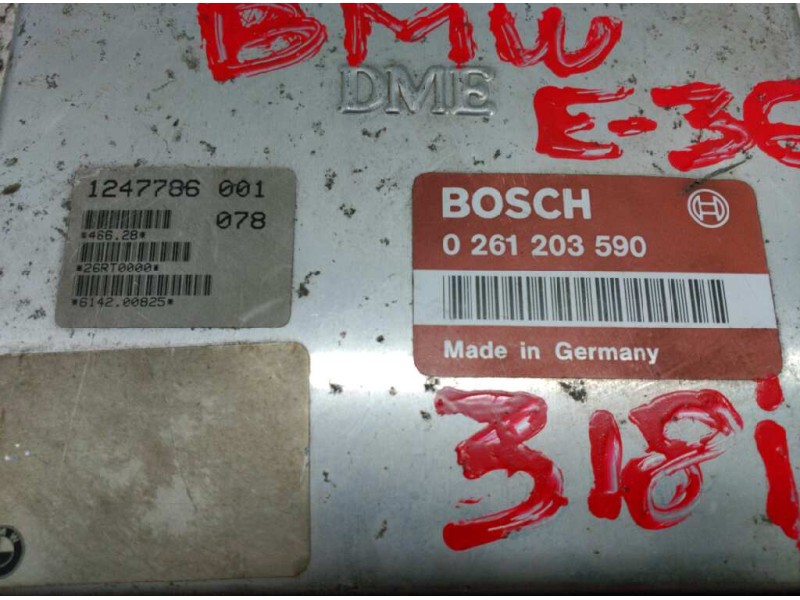 Recambio de centralita motor uce para bmw serie 3 berlina (e36) 318is referencia OEM IAM   