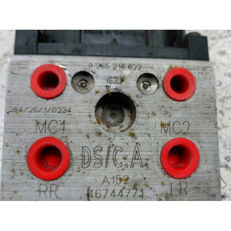 Recambio de abs para fiat punto berlina (188) 1.9 d active/el (i) referencia OEM IAM 46744771 0273004463 