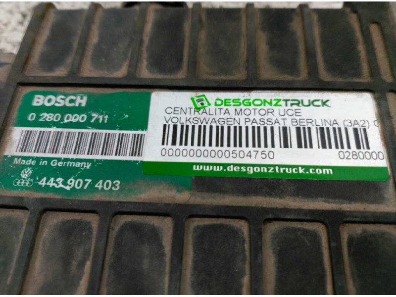 Recambio de centralita motor uce para volkswagen passat berlina (3a2) gl referencia OEM IAM 0280000711 443907403 